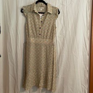 Knee length Sweet Summer Dress - Cap Sleeve